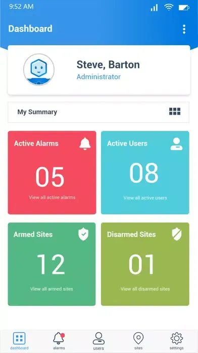 Zrzuty ekranu ARCO Manager
