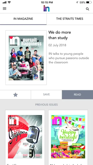 The Straits Times IN Screenshots