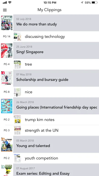 The Straits Times IN Screenshots
