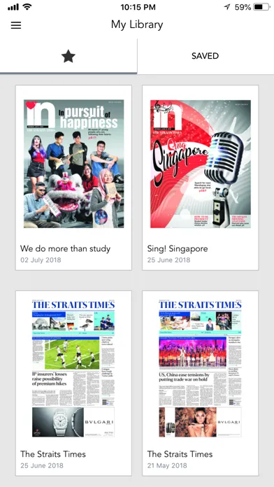 The Straits Times IN Screenshots