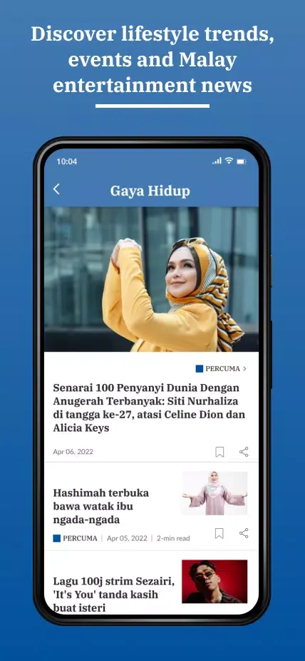 Tangkapan layar Berita Harian.sg