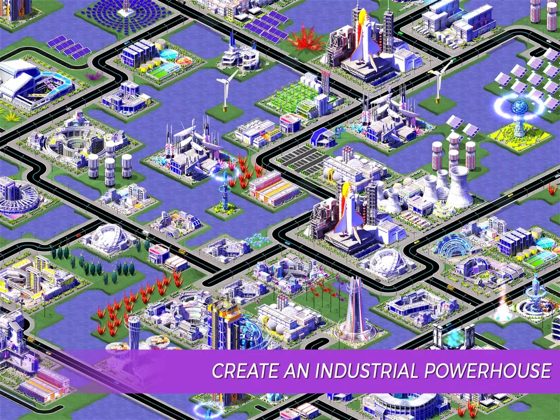 Designer City: Space Edition iPad 应用截图