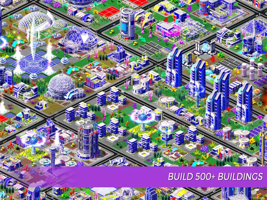 Designer City: Space Edition iPad 应用截图