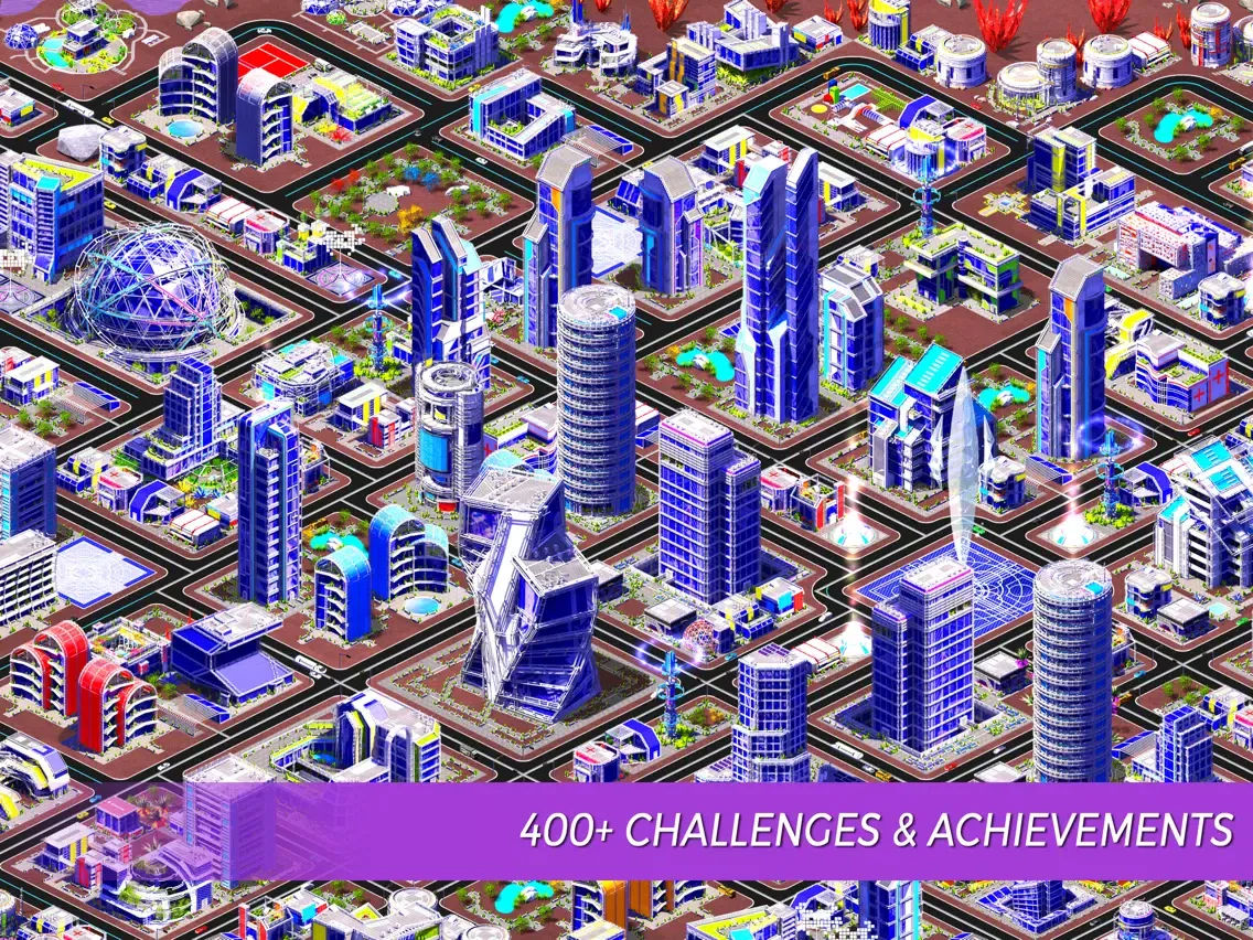 Designer City: Space Edition iPad 应用截图