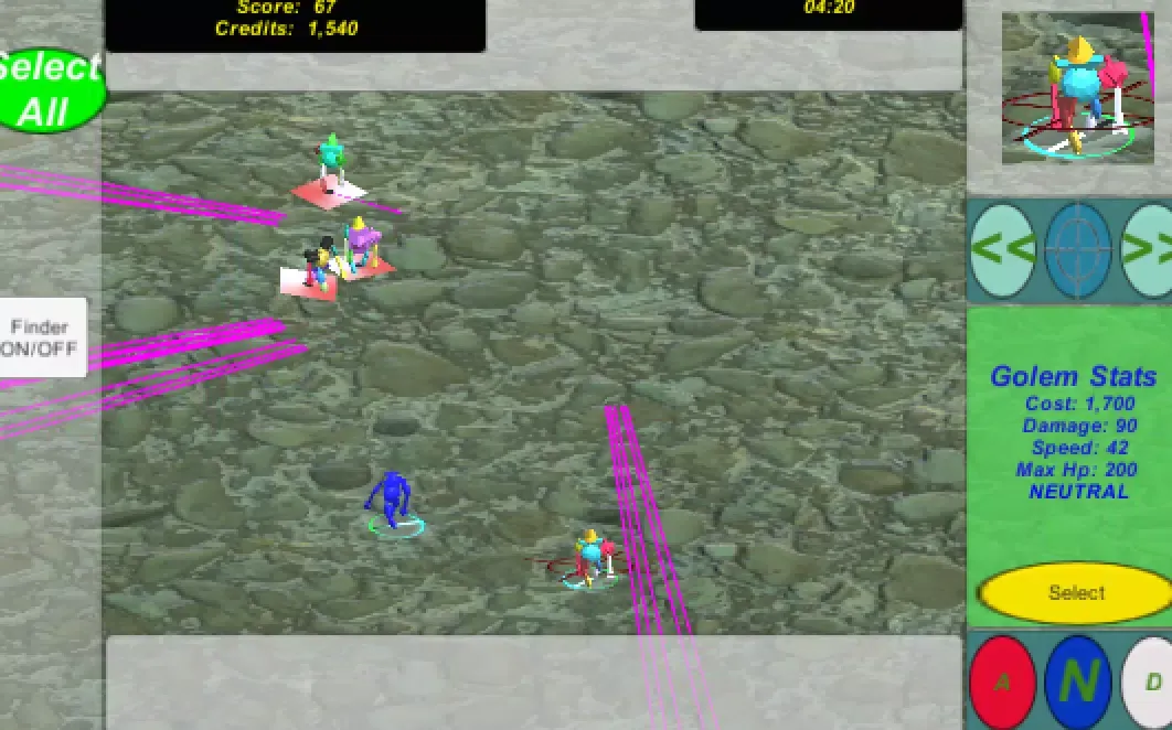 Golems Arena - Strategy Game应用截图