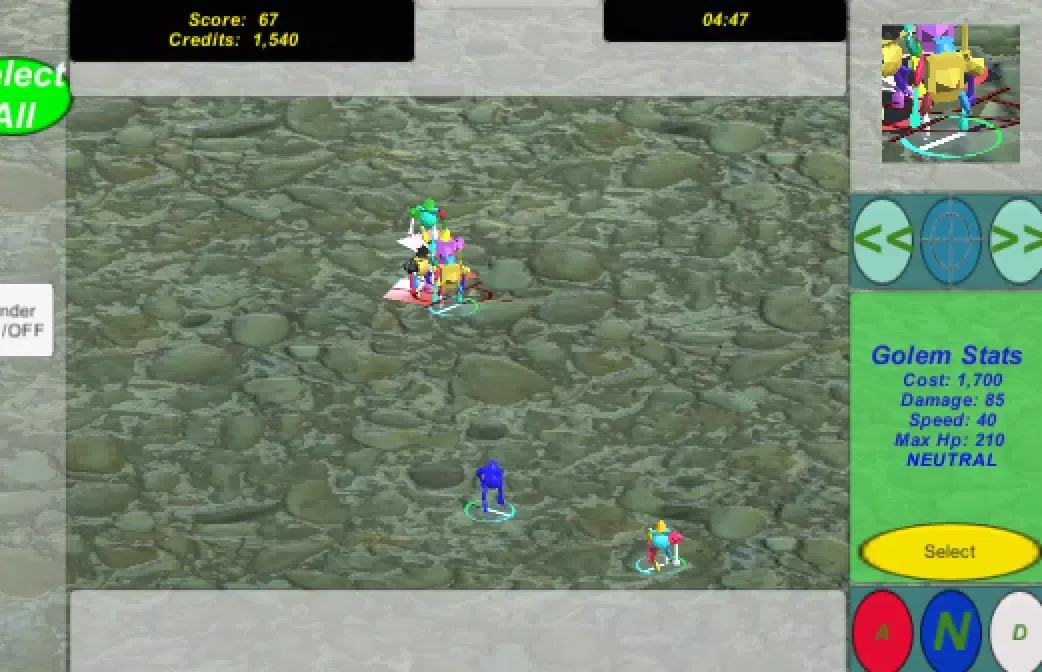 Golems Arena - Strategy Game应用截图