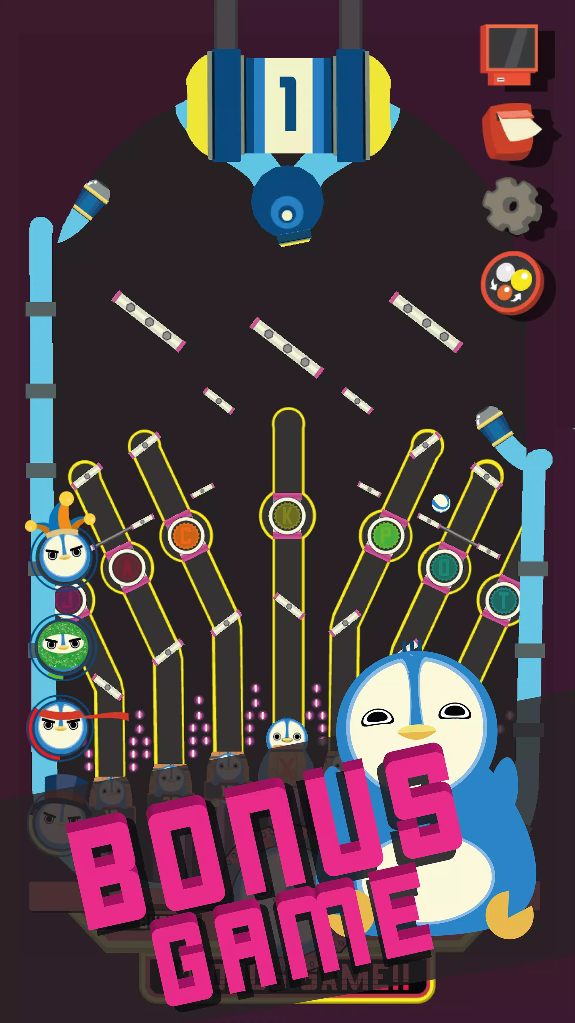 Penguin Pachinko Screenshots