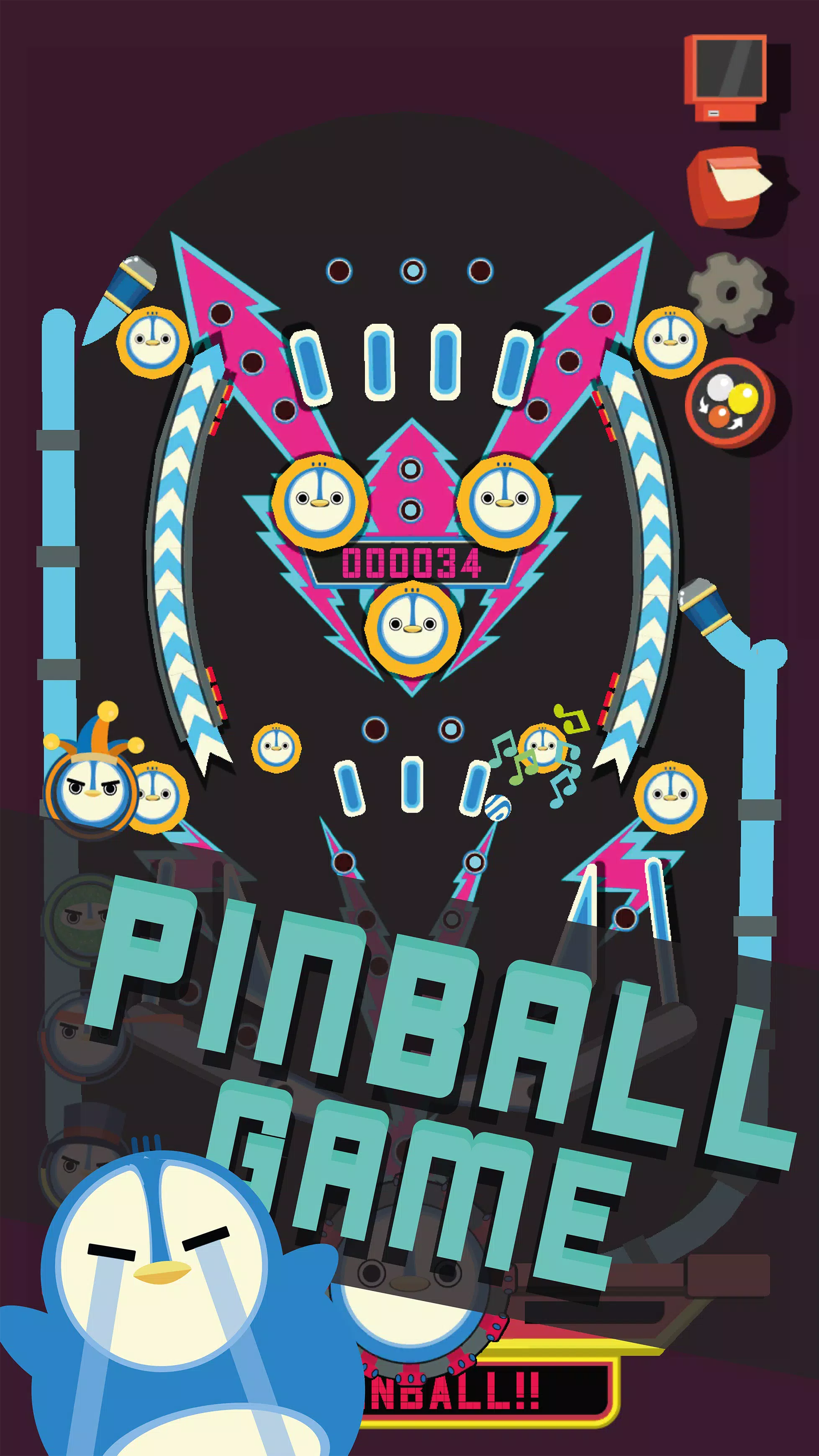Penguin Pachinko Screenshots