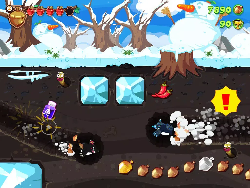 Mole Dash HD iPad 應用截圖