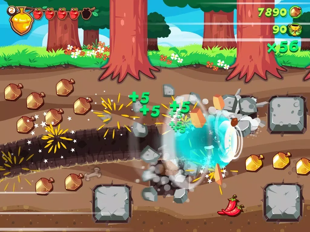 Mole Dash HD iPad 應用截圖