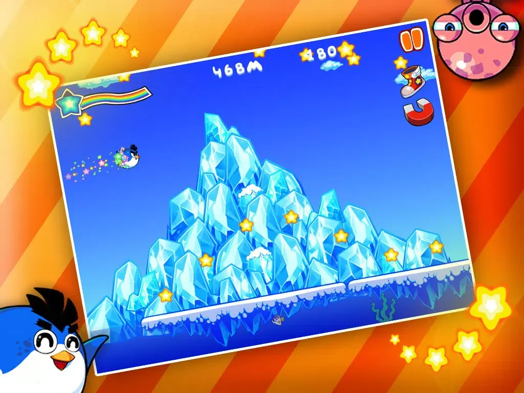 Bouncy Penguin Free iPad 应用截图