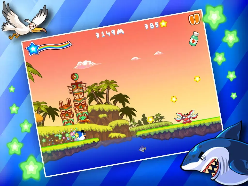 Bouncy Penguin Free iPad 应用截图