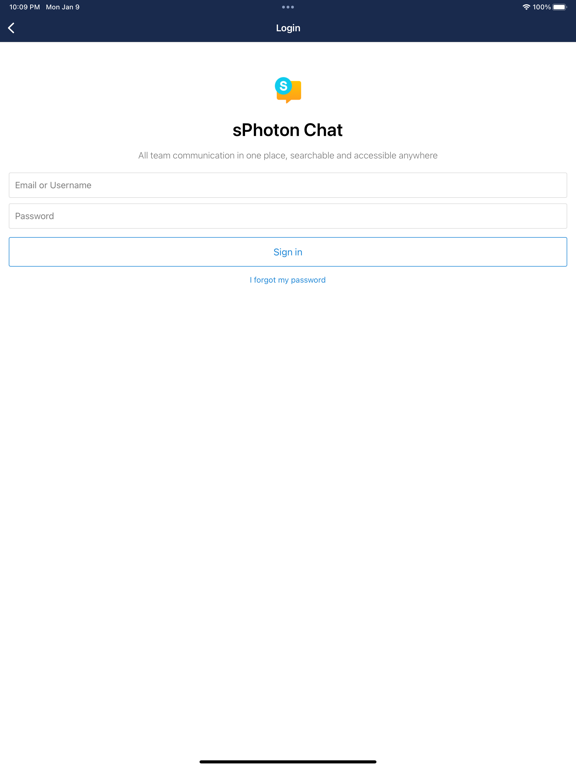 sPhoton Chat iPad  স্ক্রিনশট