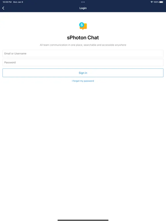 صور sPhoton Chat iPad 