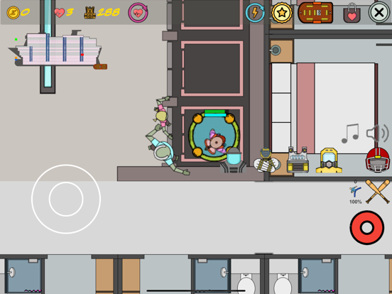 Captures d'écran de Zombies on a cruise iPad 
