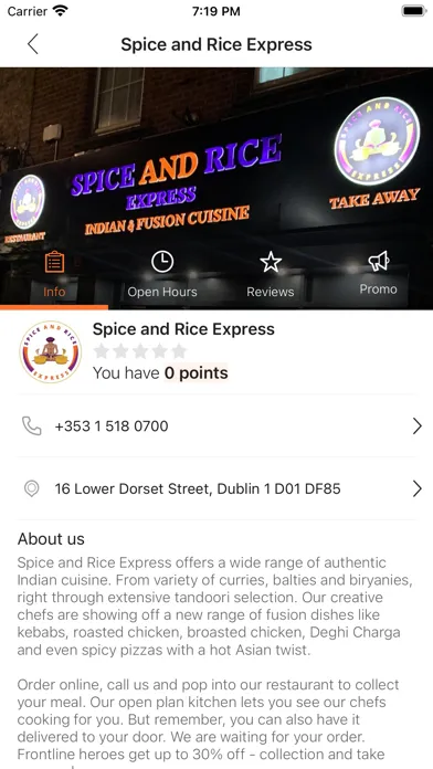 Captures d'écran de Spice and Rice Express