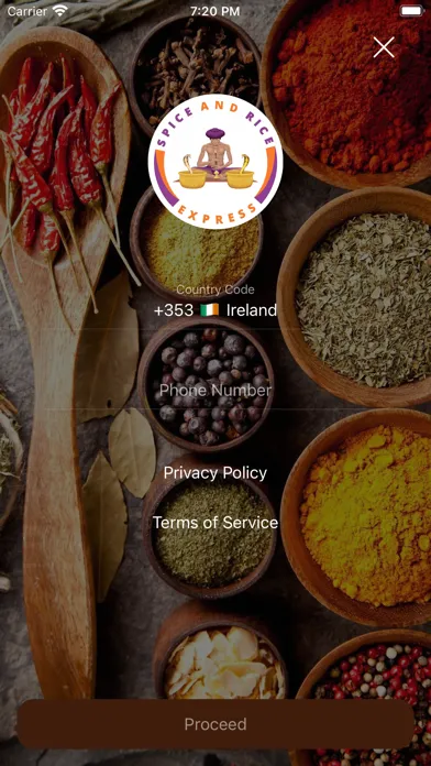 Captures d'écran de Spice and Rice Express