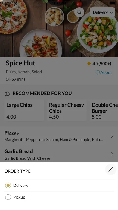 Spice Hut. Ekran Görüntüleri