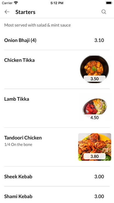 Ảnh chụp màn hình của Spice Of India Sale.