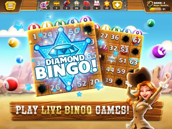 Ảnh chụp màn hình của Bingo Showdown: Bingo Games iPad 