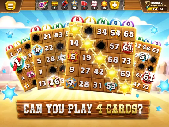 Ảnh chụp màn hình của Bingo Showdown: Bingo Games iPad 