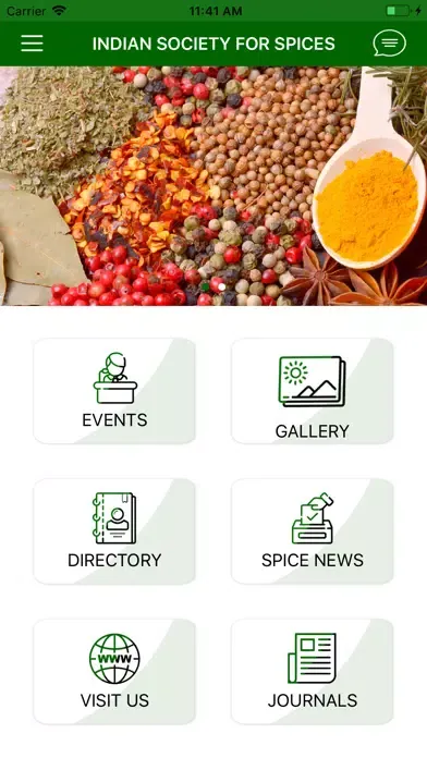 Indian Society for Spices 스크린샷
