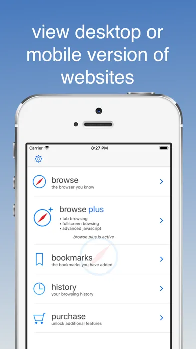 Desktop Browser应用截图