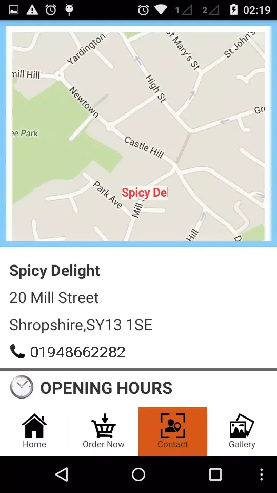 Tangkapan skrin Spicy Delight
