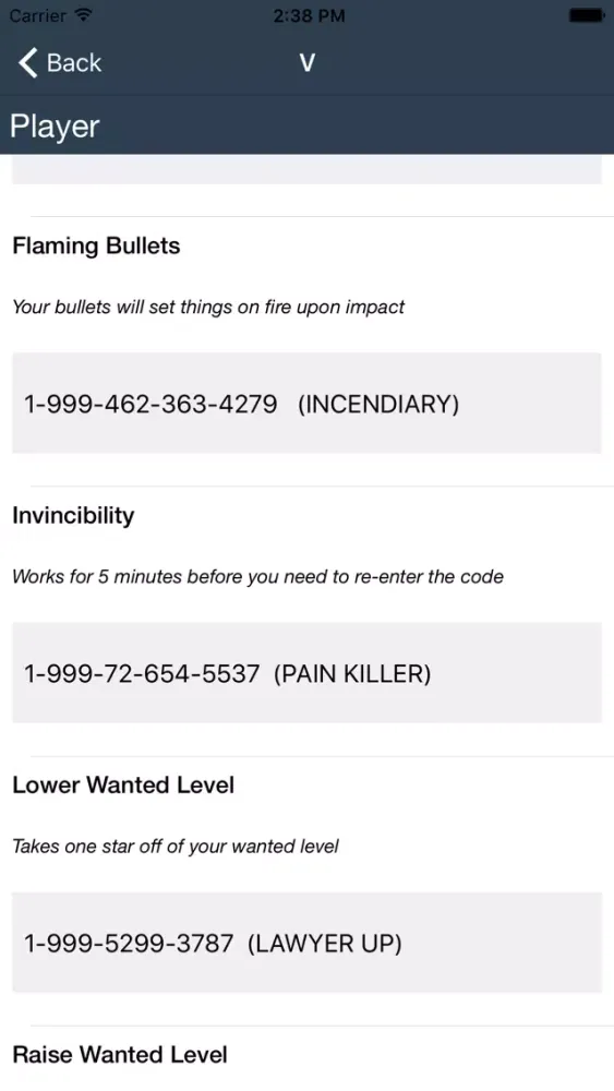 تصاویر Cheat codes for GTA 5