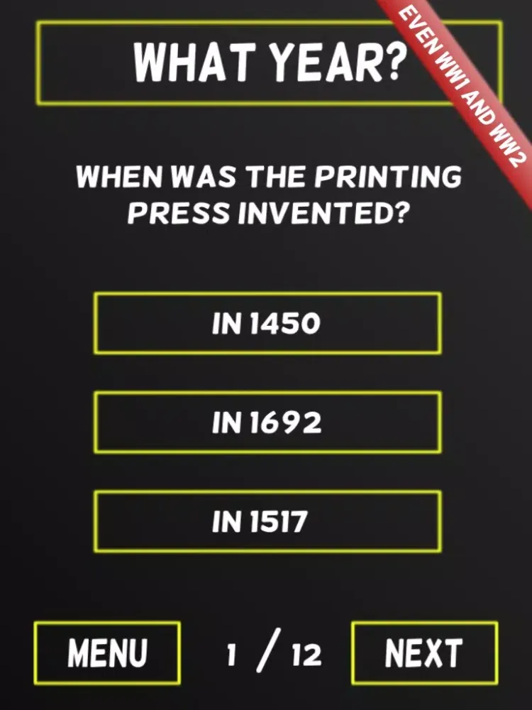 Скриншоты What's The Year iPad 