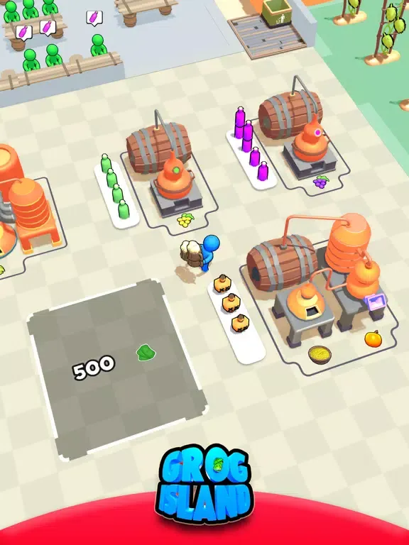 Grog Island - Idle Pub iPad  스크린샷