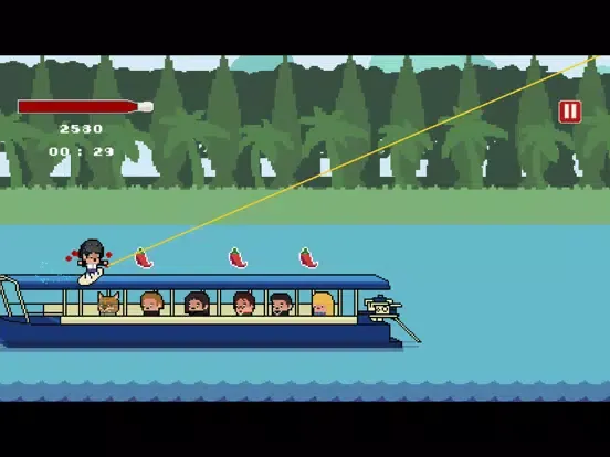 Spicy The Wakeboard Game iPad 應用截圖