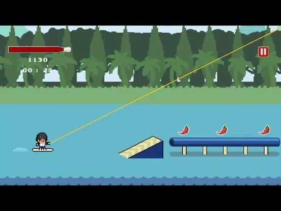 Spicy The Wakeboard Game iPad 應用截圖