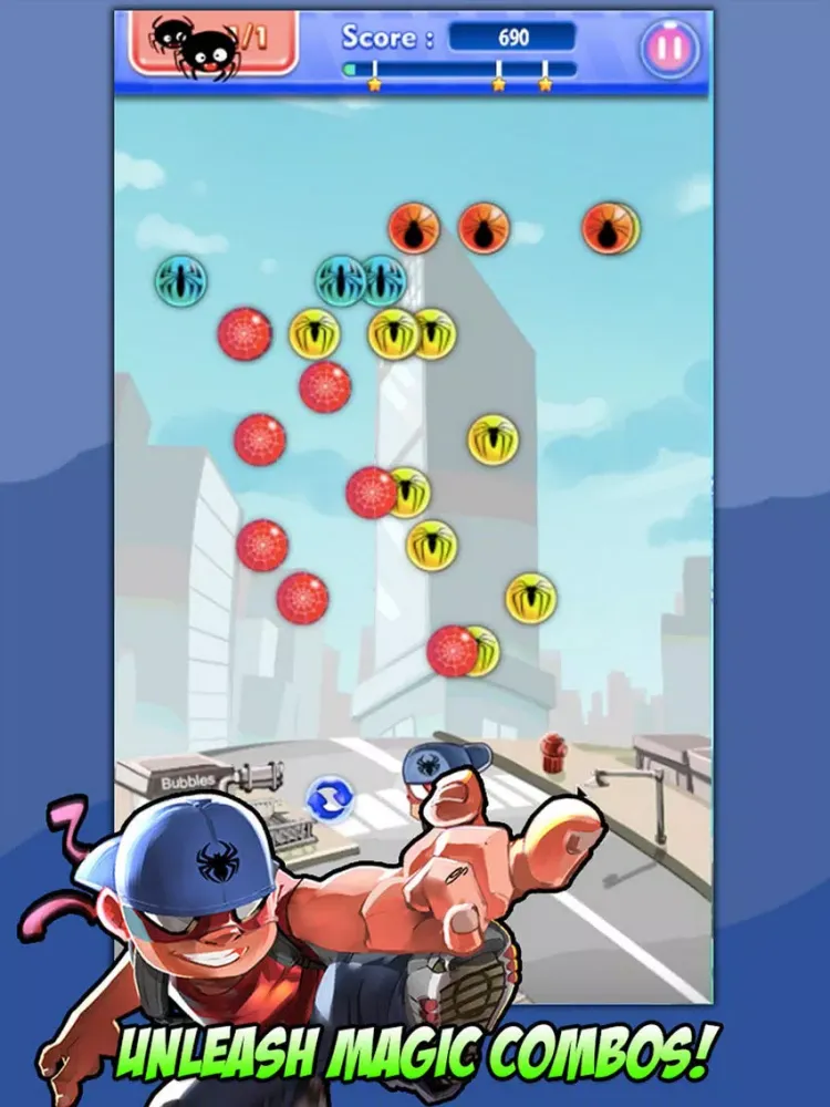Screenshot di Amazing Spider Bobble Shooter iPad 