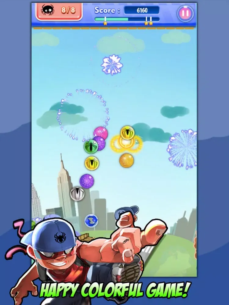 Screenshot di Amazing Spider Bobble Shooter iPad 