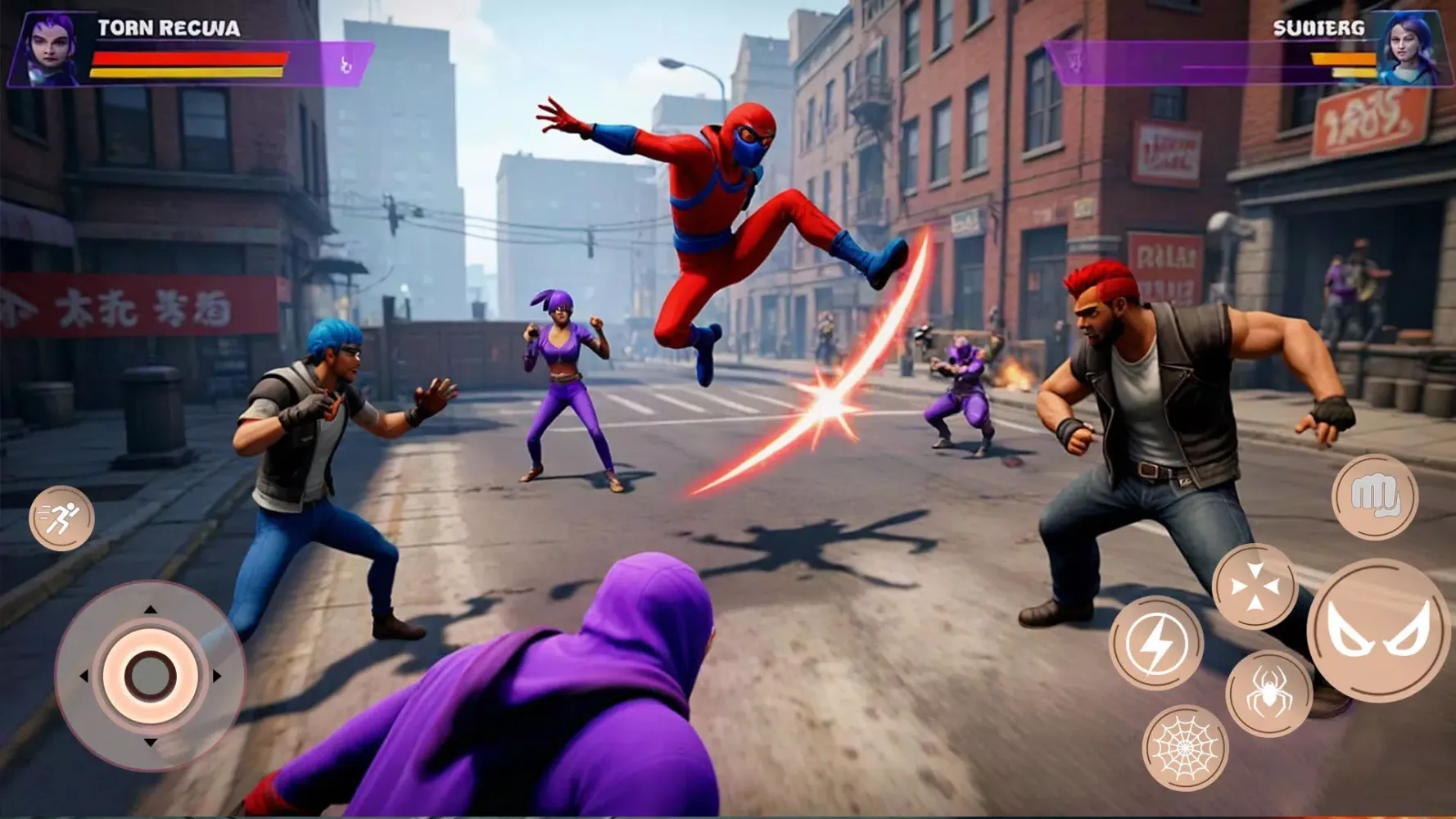 Spider Hero Fighting Game Screenshots