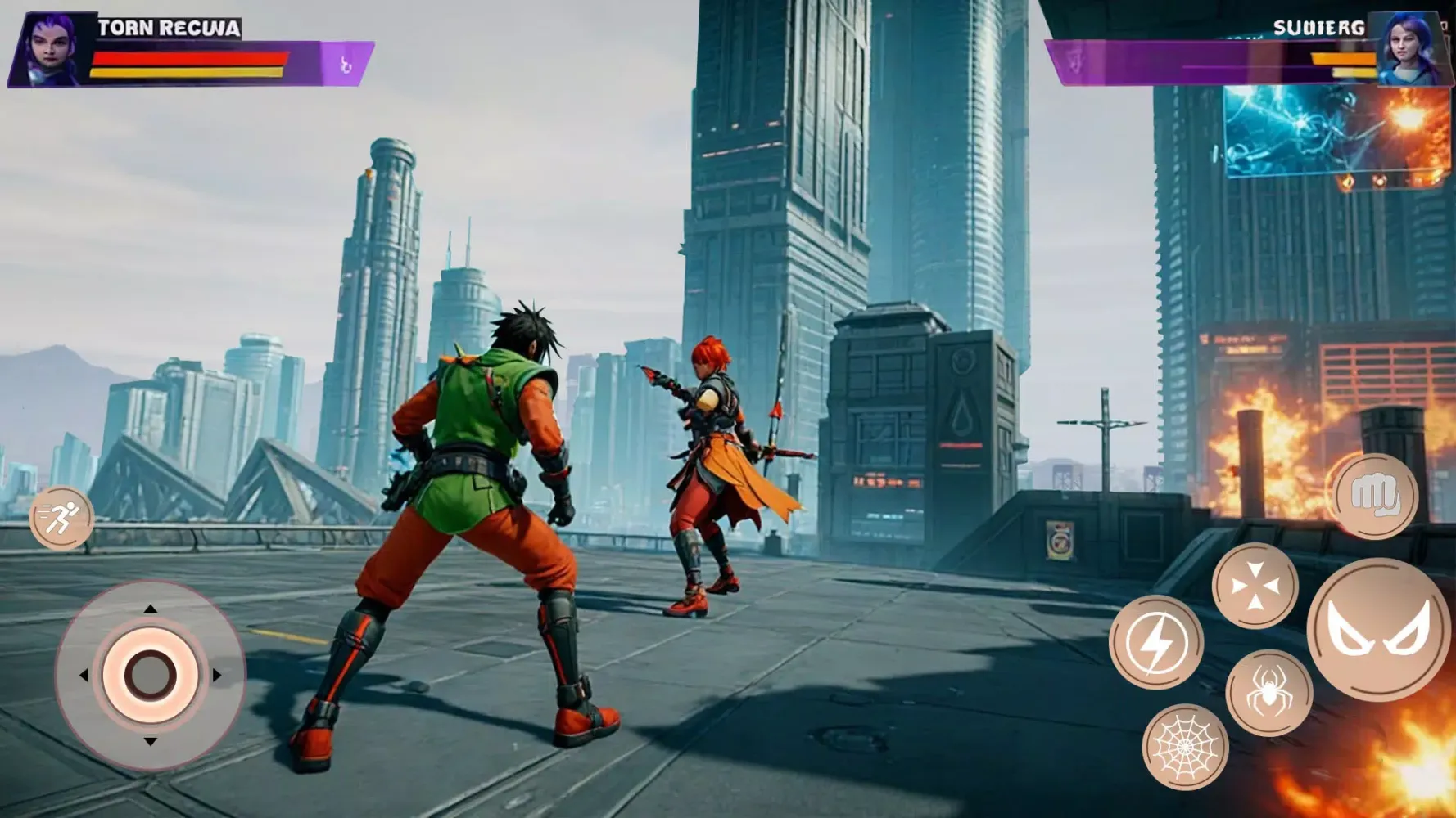 Spider Hero Fighting Game Screenshots