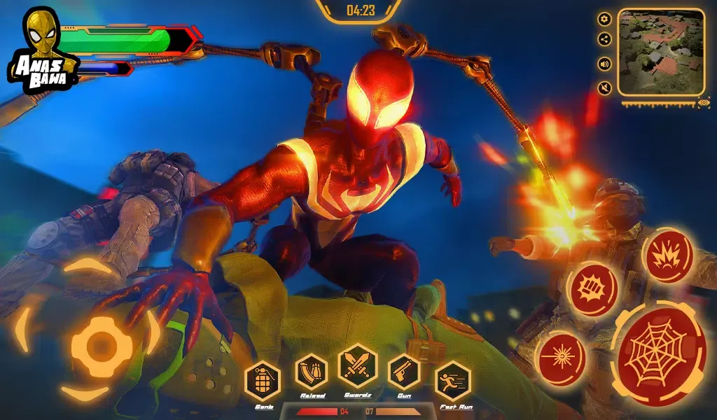Iron Super Hero - Spider Games 스크린샷
