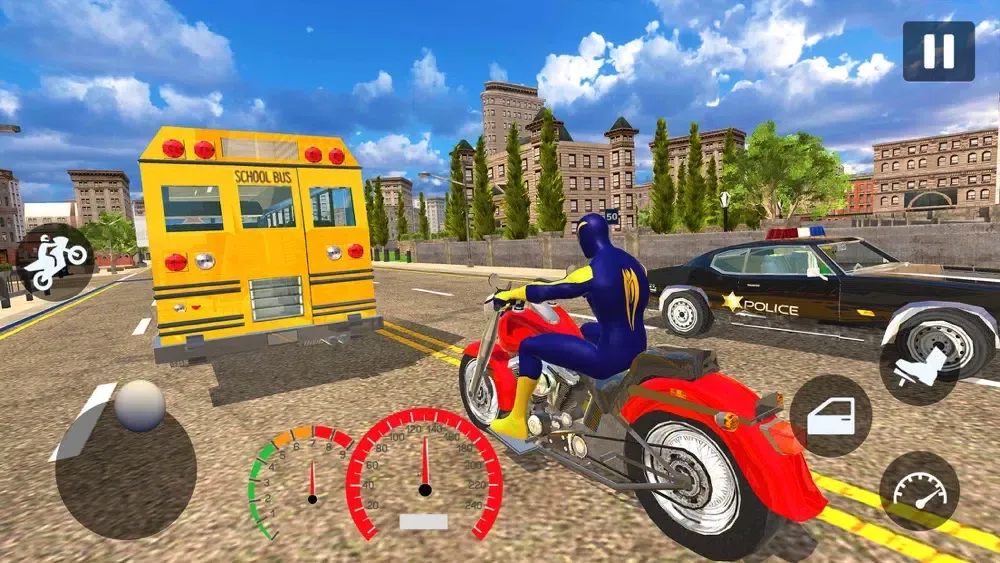 Spider Hero Crime City Mafia Screenshots