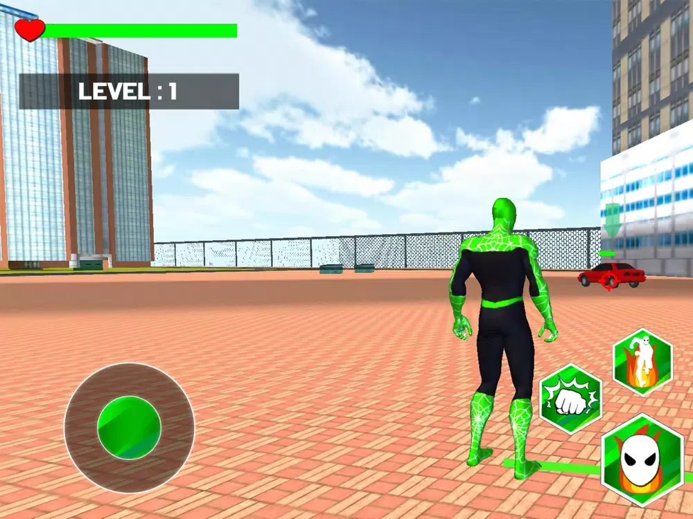 Capturas de pantalla de Spider Rope Hero Man Gangster iPad 