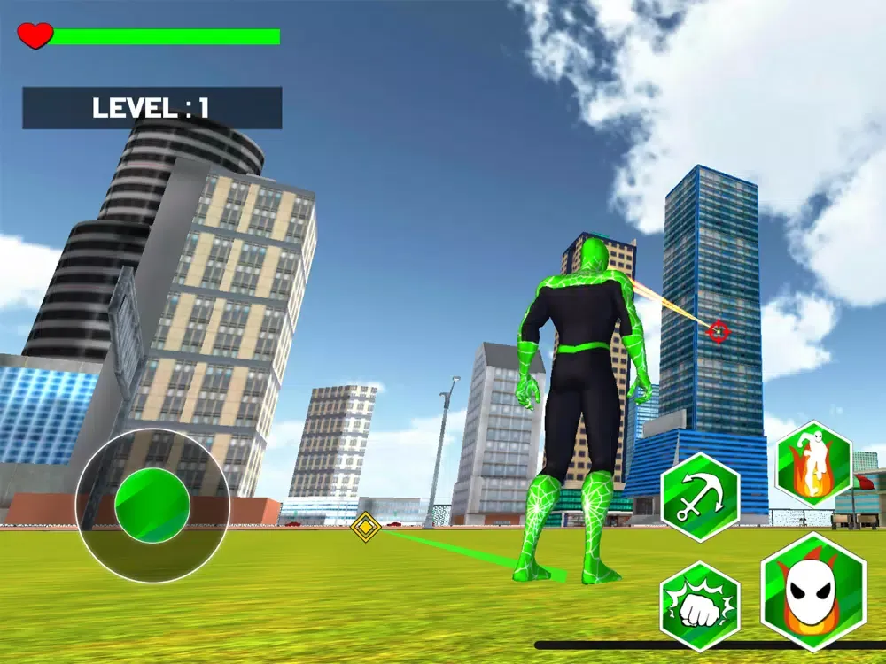 Capturas de pantalla de Spider Rope Hero Man Gangster iPad 