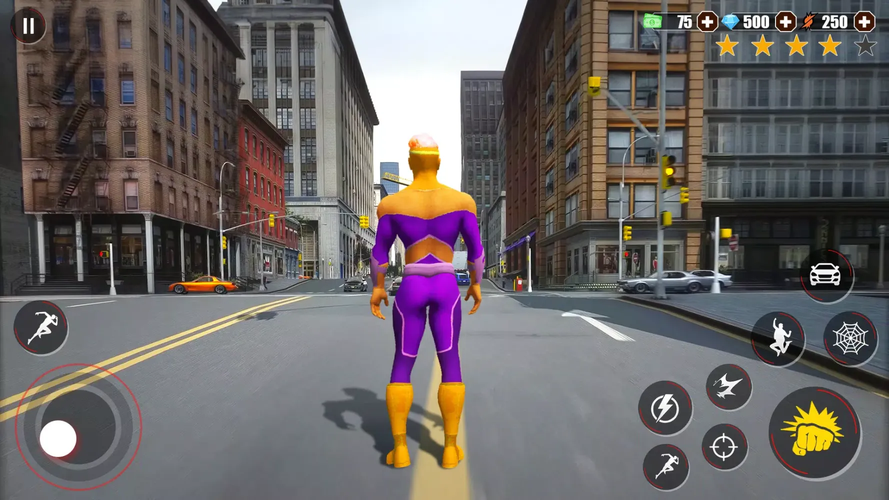 Super Rope Hero: Flying City Screenshots