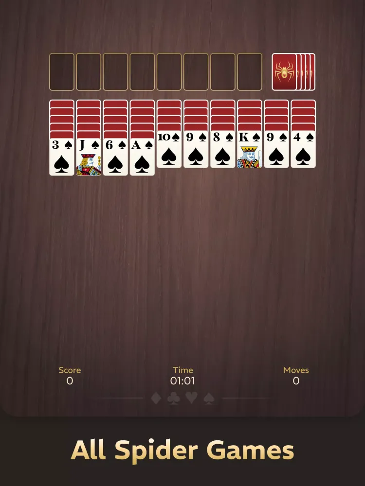 Spider Solitaire স্ক্রিনশট