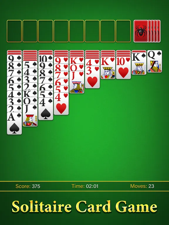 Spider Solitaire Card Games · iPad  Screenshots