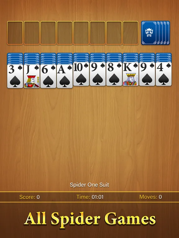 Spider Solitaire Card Games · iPad  Screenshots