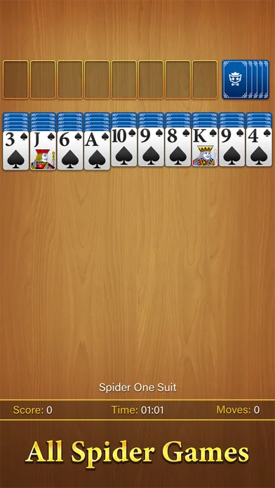 Spider Solitaire Card Games · Screenshots