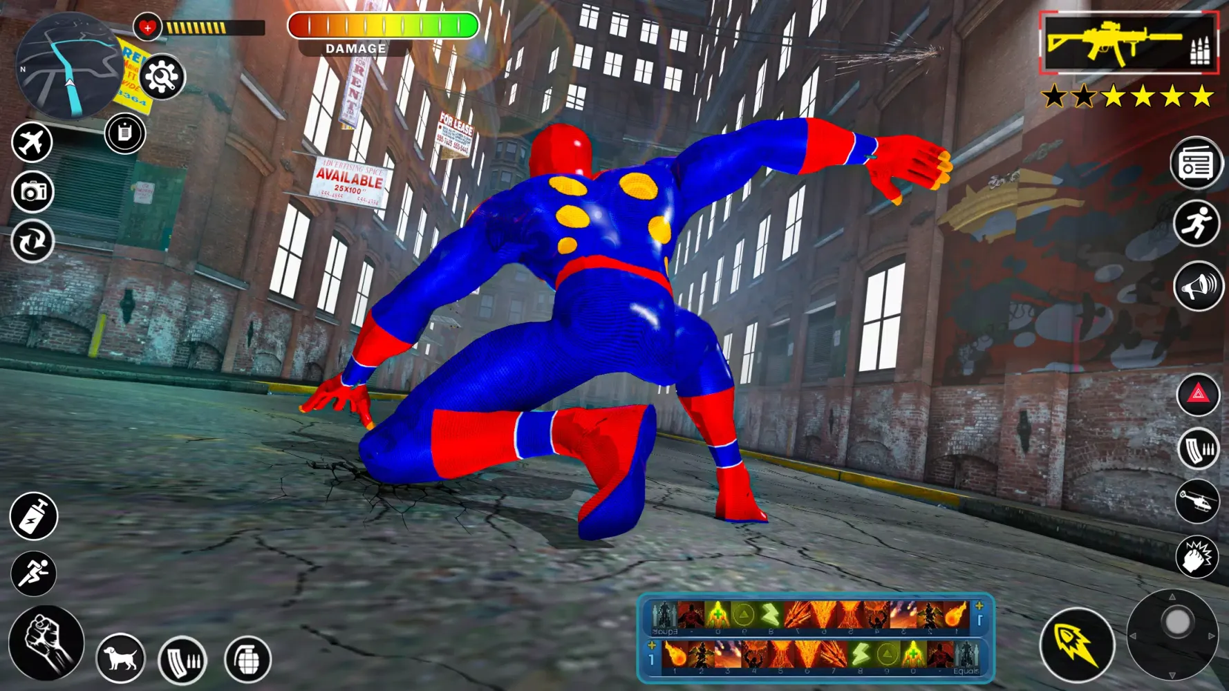 Zrzuty ekranu Spider Hero Games Rope Hero
