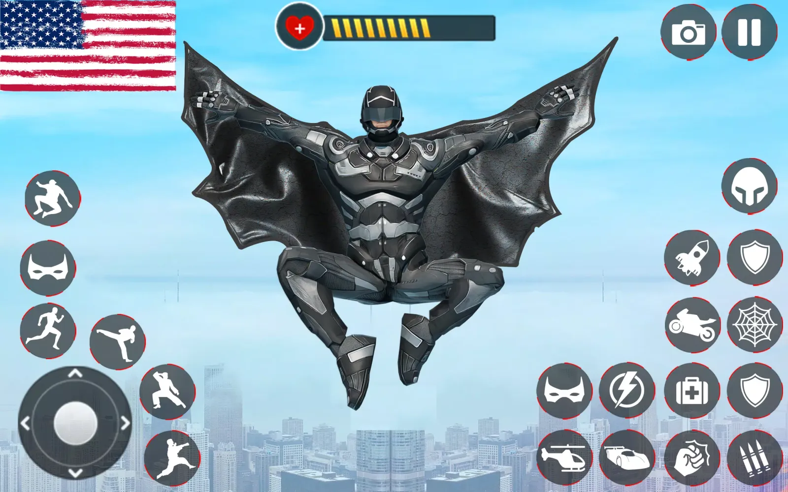 Zrzuty ekranu Spider Hero Games Rope Hero