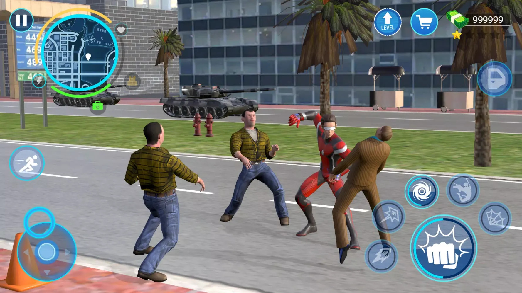 Spider Hero: Gangster City应用截图