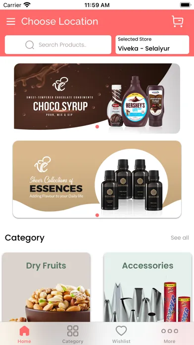 Viveka Essence Mart Ekran Görüntüleri